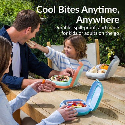 Bentgo® Chill Mini Lunch Box - Lilac Mist | Cool Bites Anytime, Anywhere - Durable, Spill-Proof, And Made For Kids Or Adults On The Go