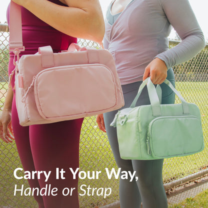 Bentgo® Insulated Lunch Bag - Soft Blush | Carry It Your Way, Handle Or Strap