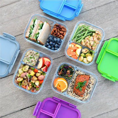 Bentgo Glass Lunch Container - Blue