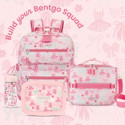 Bentgo Kids Prints Lunch Bag - Ballet and Bows | Build Your Bentgo Squad
