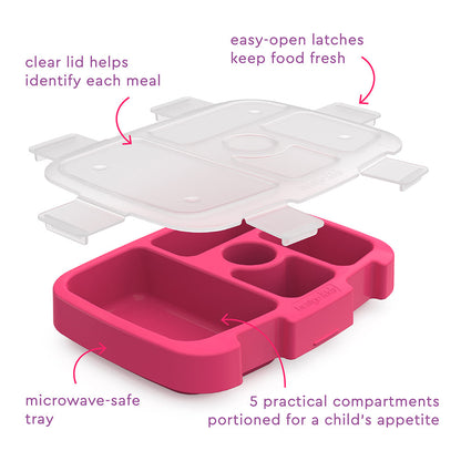 Bentgo Kids Prints Tray with Transparent Cover - Fairies