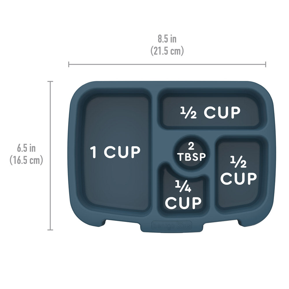 Bentgo Kids Prints Tray with Transparent Cover - Friendly Skies